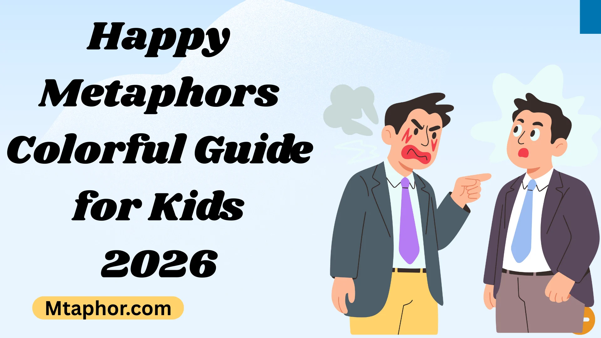 Happy Metaphors Colorful Guide for Kids