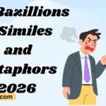 The Bazillions of Similes and Metaphors