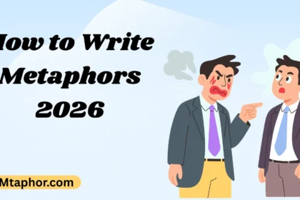How to Write Metaphors