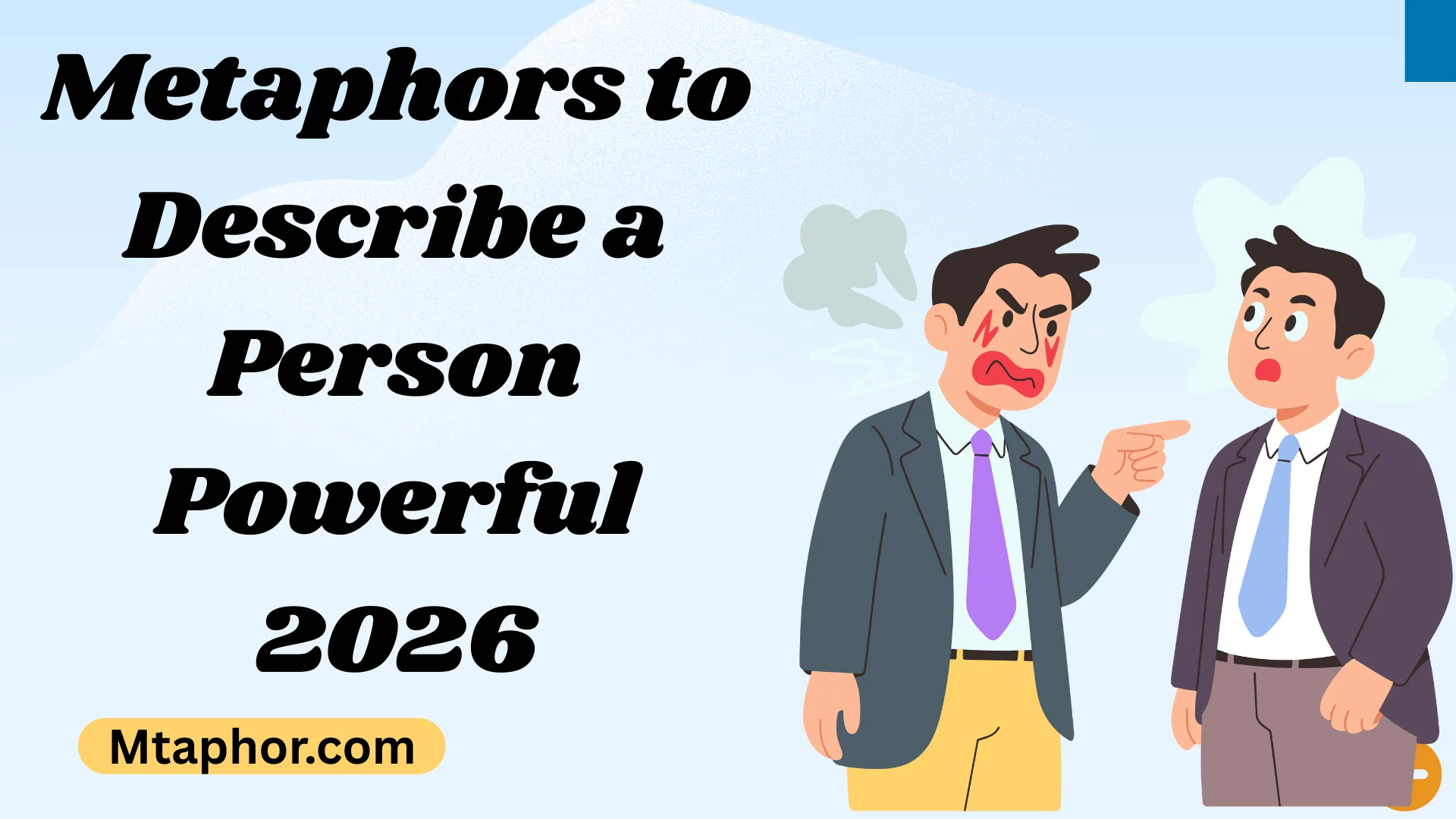 Metaphors to Describe a Person Powerful