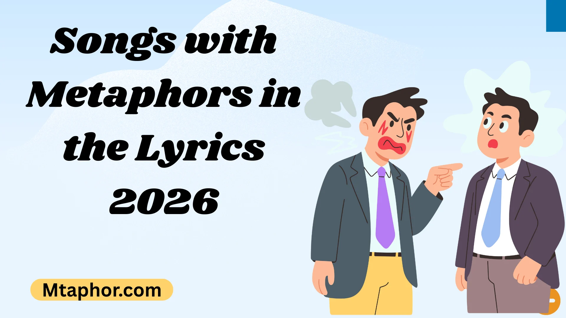 Songs with Metaphors in the Lyrics