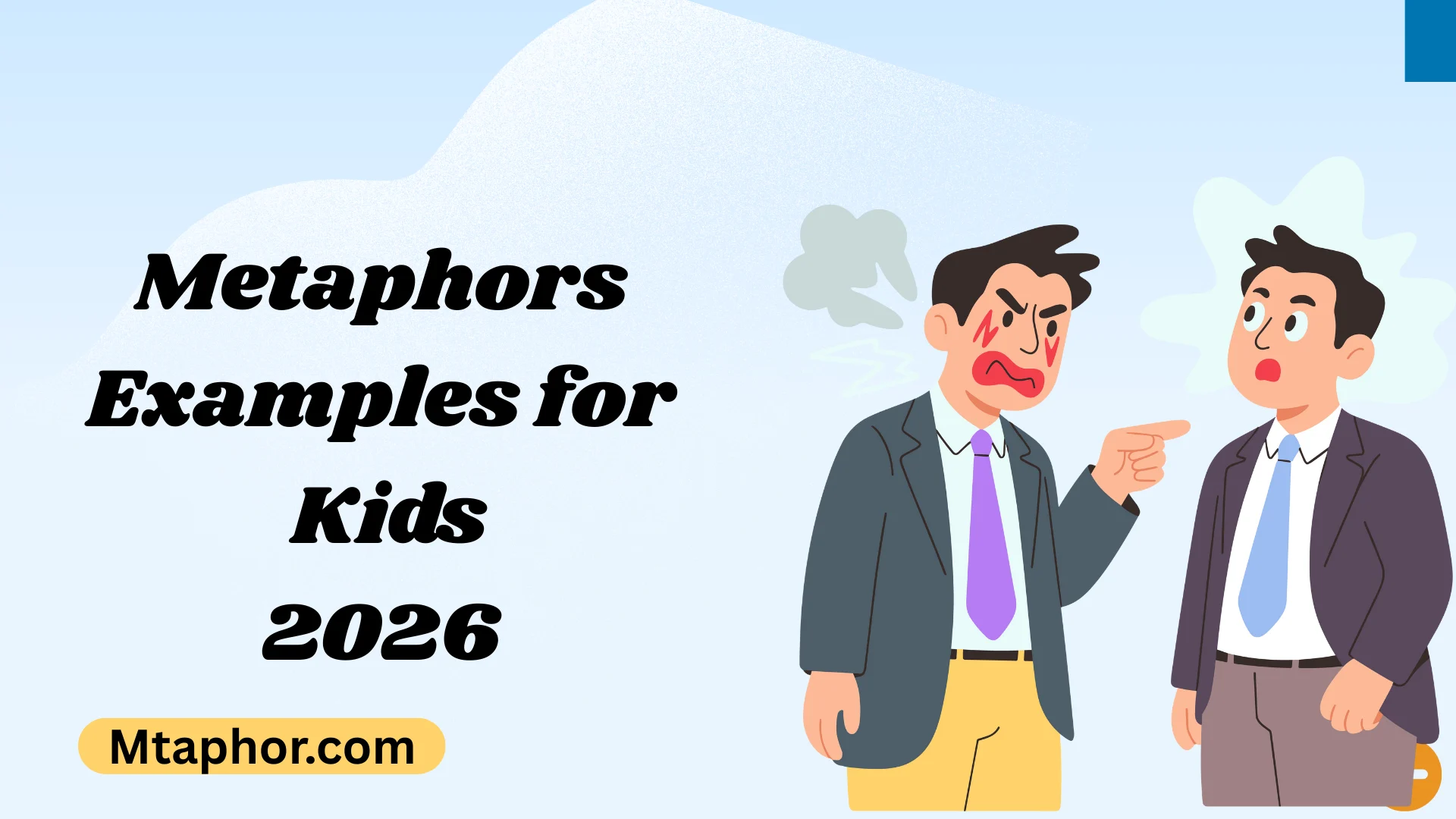 Metaphors Examples for Kids