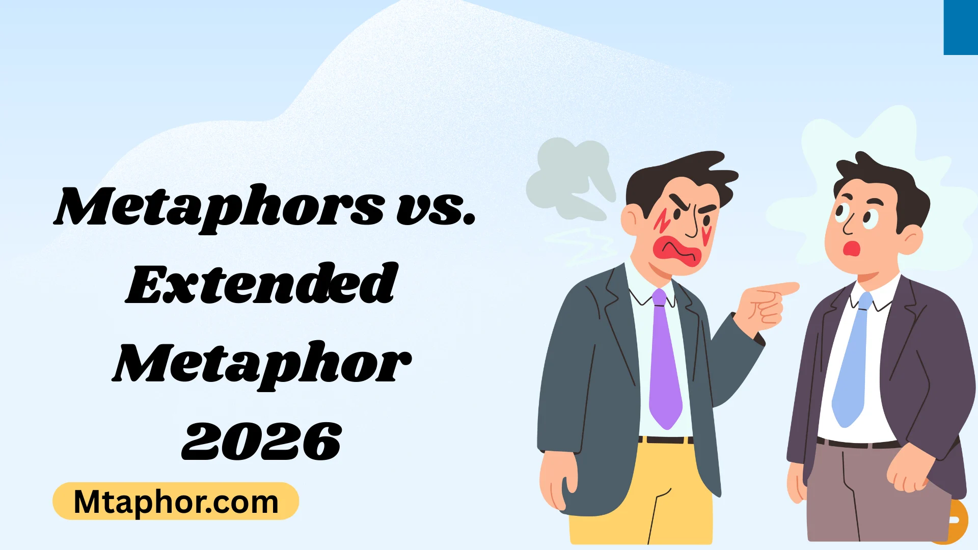 Metaphors vs. Extended Metaphor