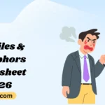 Similes & Metaphors Worksheet