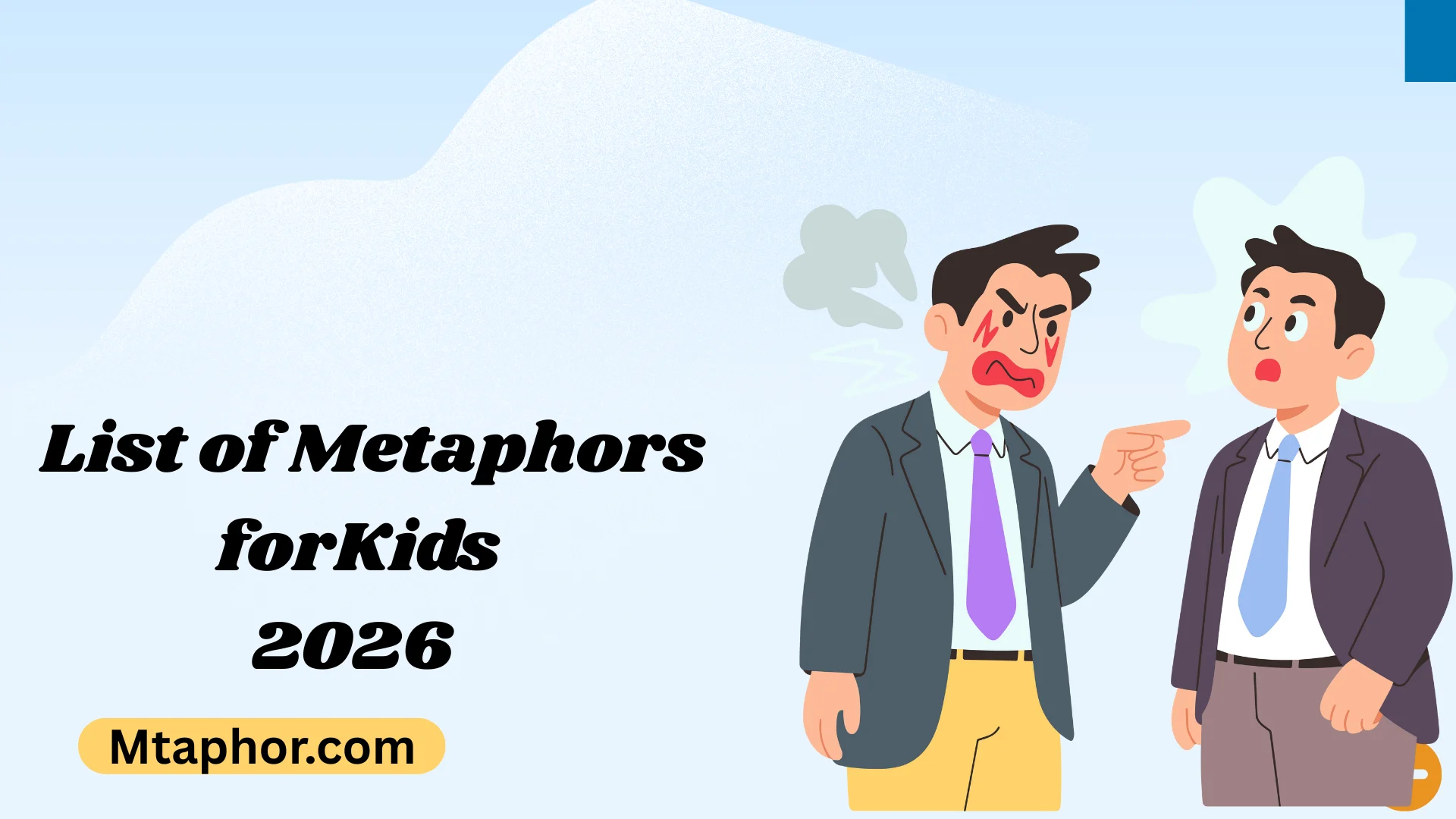List of Metaphors for kids