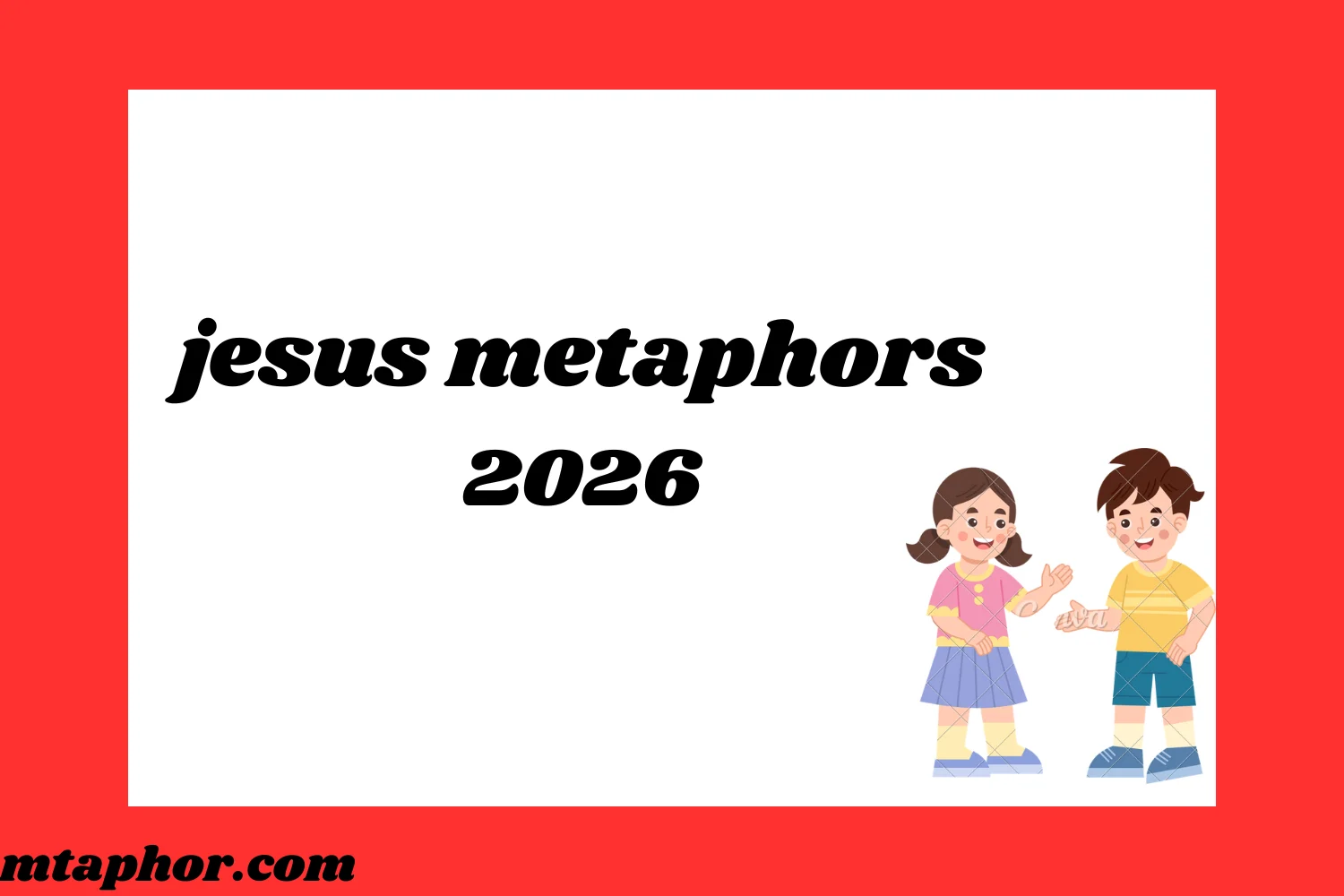 jesus metaphers
