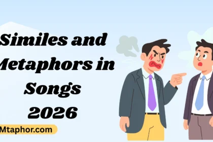 Similes and Metaphors in Songs