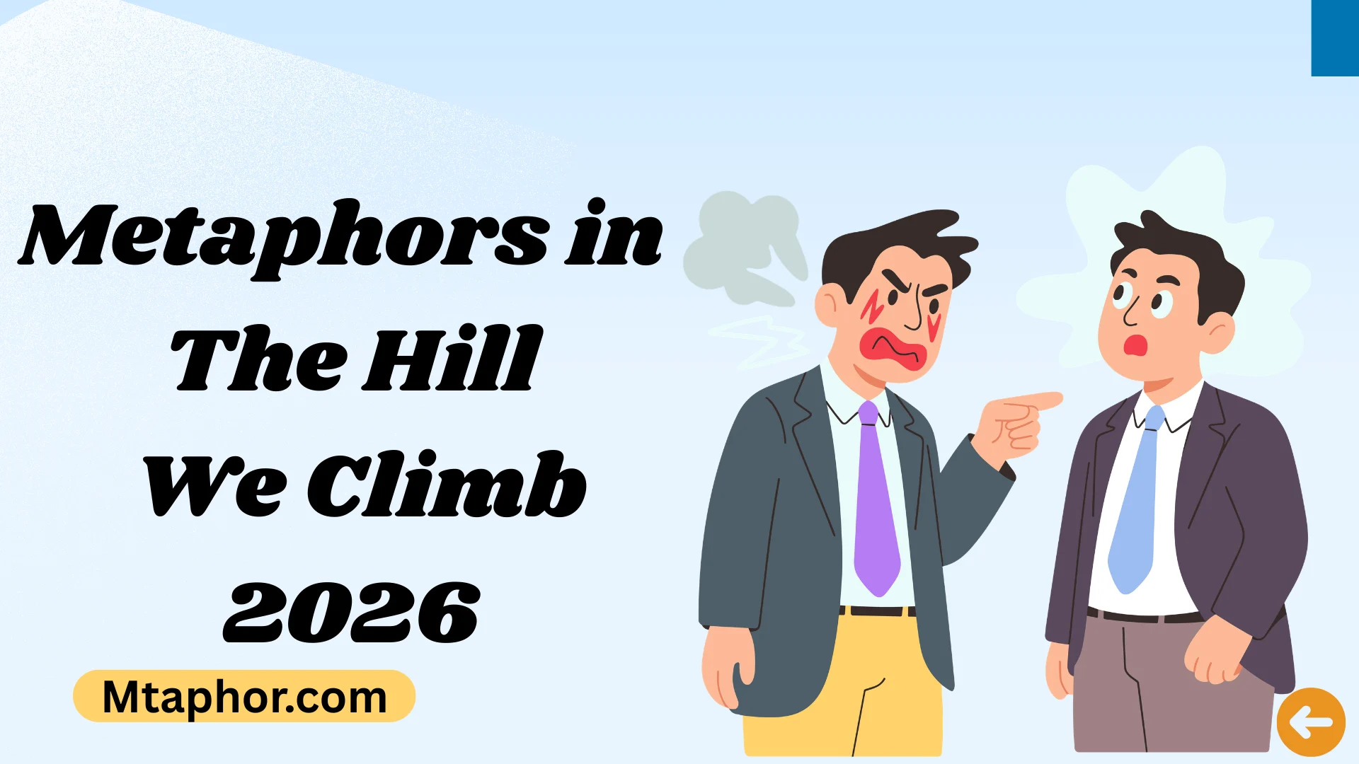 Metaphors in The Hill We Climb