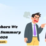 Metaphors We Live By Summary