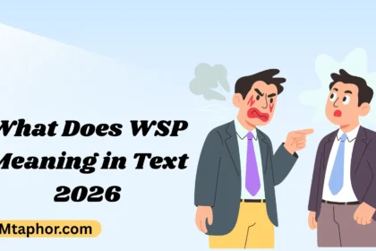 What Does WSP Meaning in Text