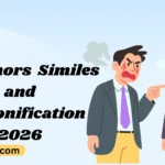 Metaphors Similes and Personification