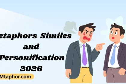 Metaphors Similes and Personification