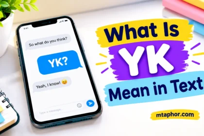 What Is YK Mean in Text