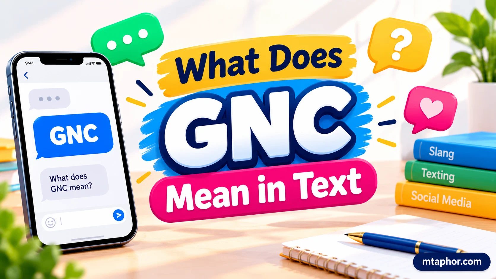 What Does GNC Mean in Text