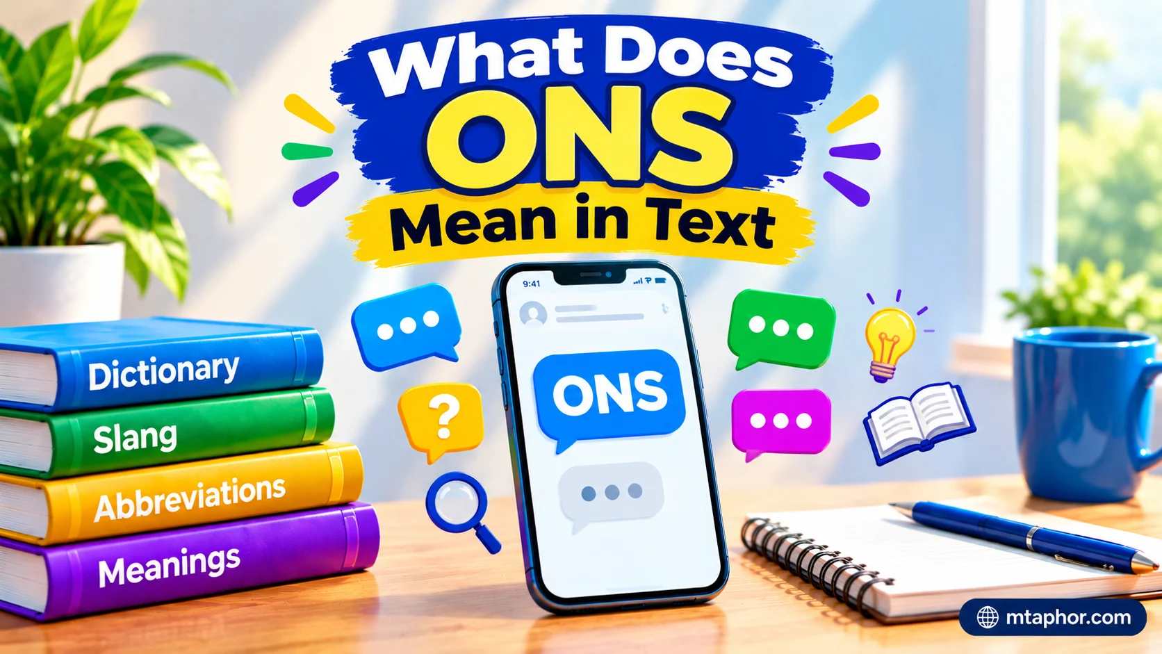 What Does ONS Mean in Text