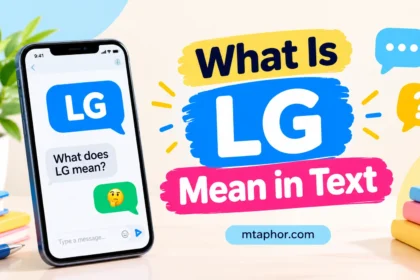 What Is LG Mean in Text