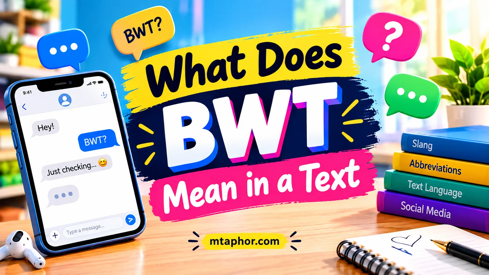 What Does BWT Mean in a Text