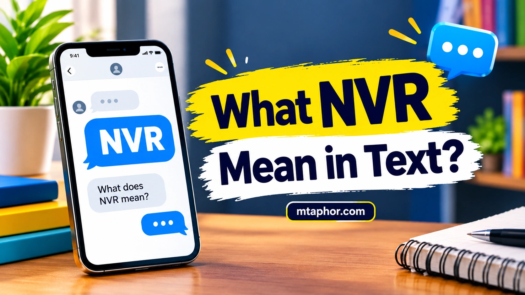 What NVR Mean in Text